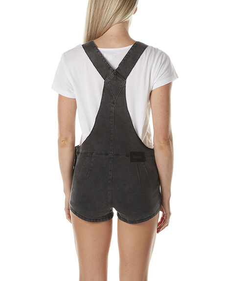 STONE BLACK WOMENS CLOTHING AFENDS PLAYSUITS + OVERALLS - 51-02-074BLK
