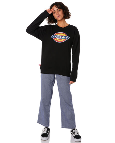 BLACK WOMENS CLOTHING DICKIES JUMPERS - KW3190301BK