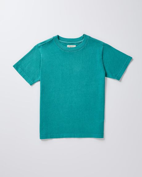 EMERALD KIDS YOUTH BOYS GENERAL PANTS CO. BASICS T-SHIRTS + SINGLETS - 1000104805-GRN-8-9