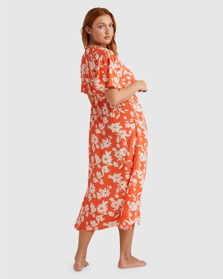NECTARINE WOMENS CLOTHING BILLABONG DRESSES - UBJWD00312-NZK0