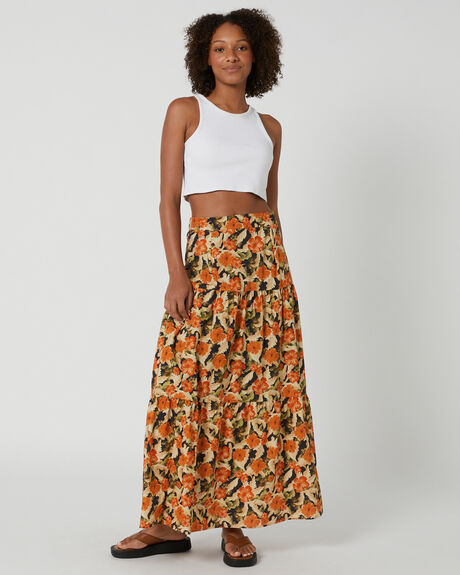 PRINT WOMENS CLOTHING ALL ABOUT EVE SKIRTS - 6421323-PRNT