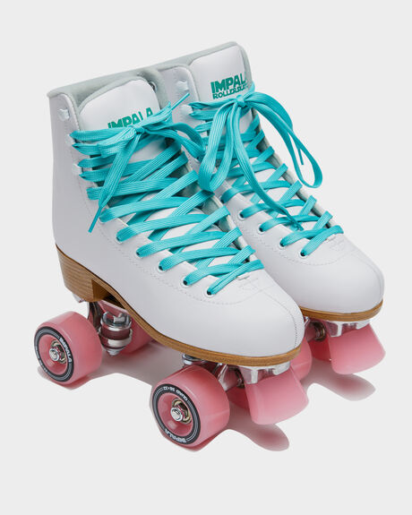 WHITE SKATE SKATE IMPALA INLINE AND ROLLER SKATES - IMPROLLER-WHT