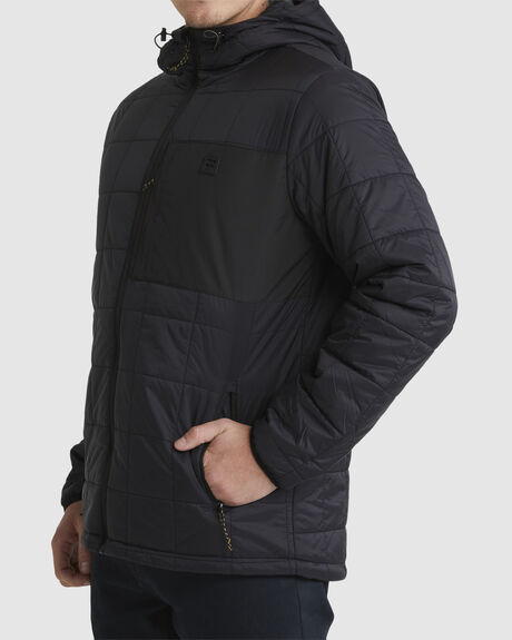 BLACK MENS CLOTHING BILLABONG JACKETS - ABYJK00162-BLK