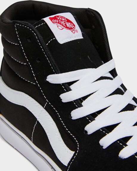 BLACK / TRUE WHITE MENS FOOTWEAR VANS SNEAKERS - VN0A3WMBVNE