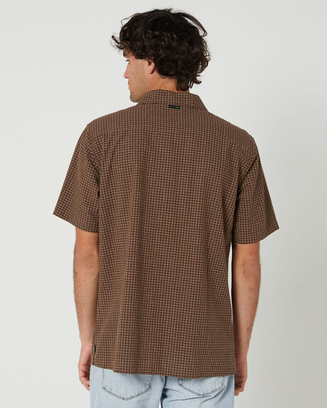 KHAKI MENS CLOTHING RUSTY SHIRTS - WSM1102KHA