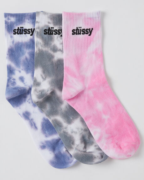 MULTI WOMENS ACCESSORIES STUSSY SOCKS + UNDERWEAR - ST735027MUL