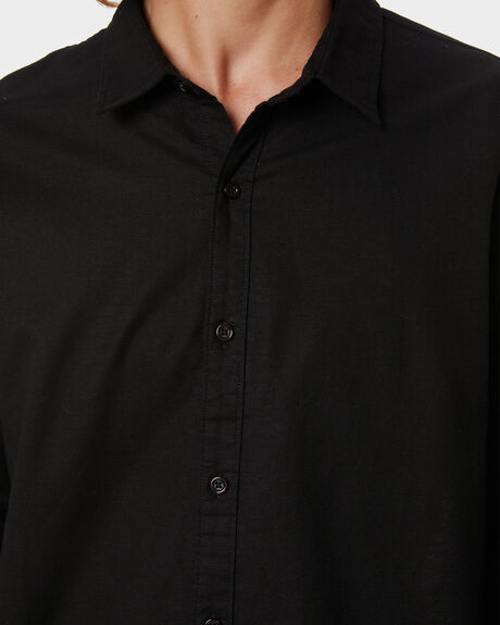 BLACK MENS CLOTHING SWELL SHIRTS - S5201170BLACK