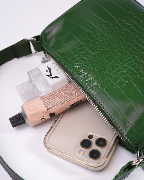 DARK EMERALD WOMENS ACCESSORIES RUSTY BAGS - BFL1160-DAE