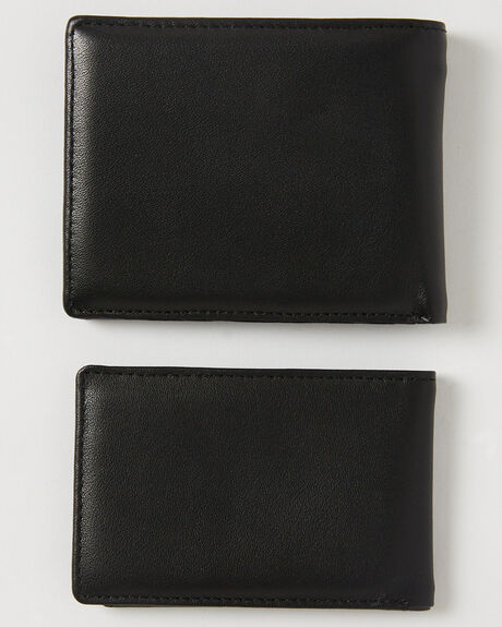 BLACK MENS ACCESSORIES HURLEY WALLETS - HAUSICWH010