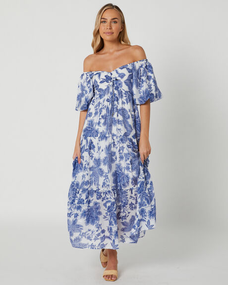 BLUE WOMENS CLOTHING MINKPINK DRESSES - MG2303757-BLU