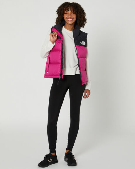 FUSCHIA PINK WOMENS CLOTHING THE NORTH FACE JACKETS - NF0A3XEP146