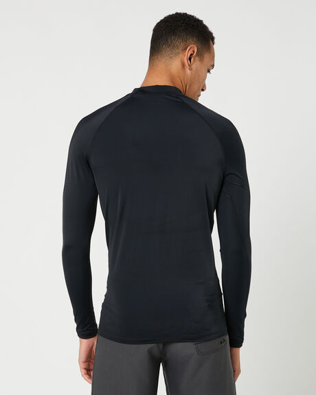BLACK SURF MENS SWELL RASHVESTS - S5231151BLK