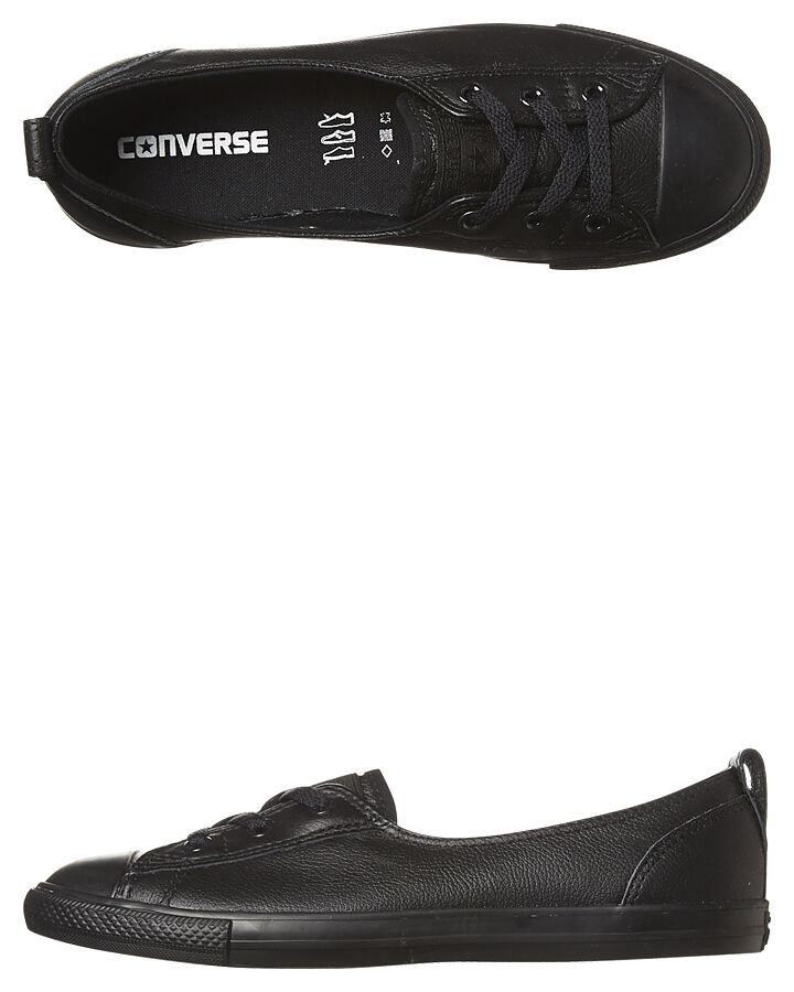 Converse Ballet Lace Leather Slip Shoe 