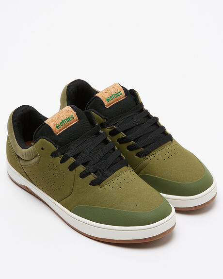 OLIVE BLACK MENS FOOTWEAR ETNIES SNEAKERS - 4107000585302