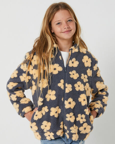 CHARCOAL KIDS GIRLS EVE GIRL JUMPERS + JACKETS - 9512019CHAR