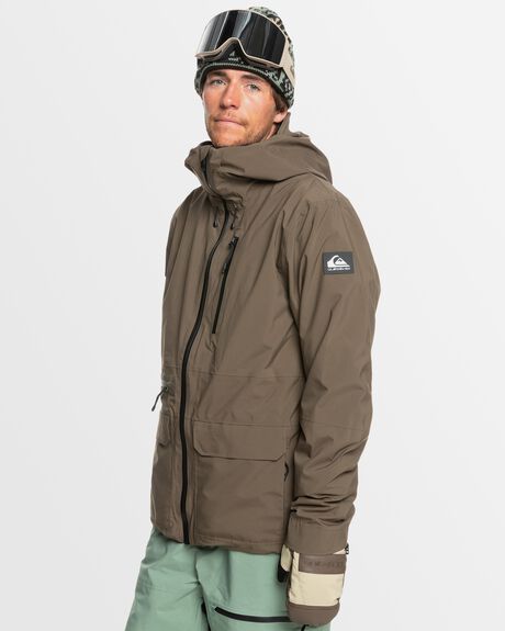 CANTEEN SNOW MENS QUIKSILVER SNOW JACKET - EQYTJ03449-CQP0