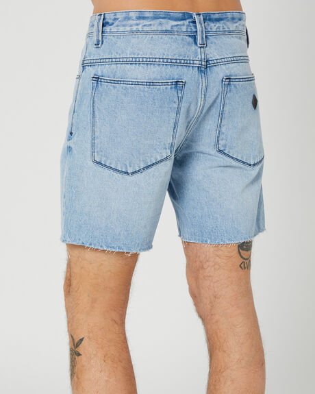 MID INDIGO MENS CLOTHING ABRAND SHORTS - 82113A-1341