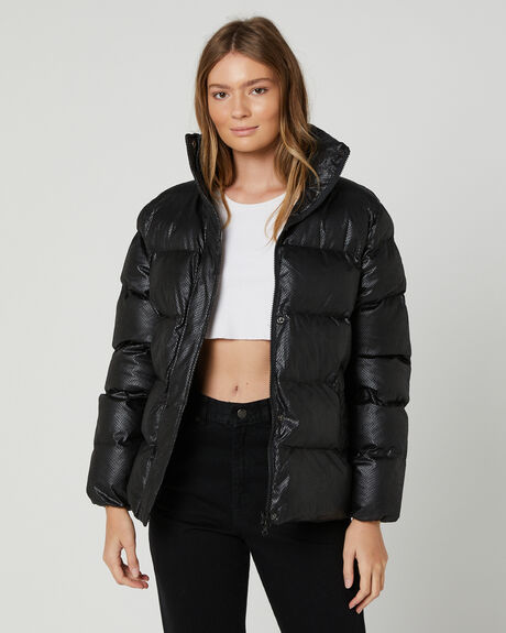 Unreal fur bubble coat top