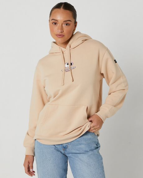 TAN WOMENS CLOTHING TOWN AND COUNTRY HOODIES - TC231FLW02-TAN-XS