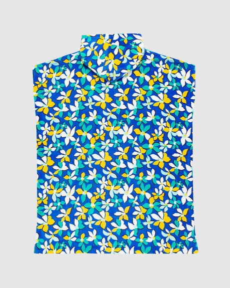 BRIGHT WHITE SUNLIGHTS FLORAL OUTDOOR BEACH ROXY TOWELS - ERJAA04328-WBB7
