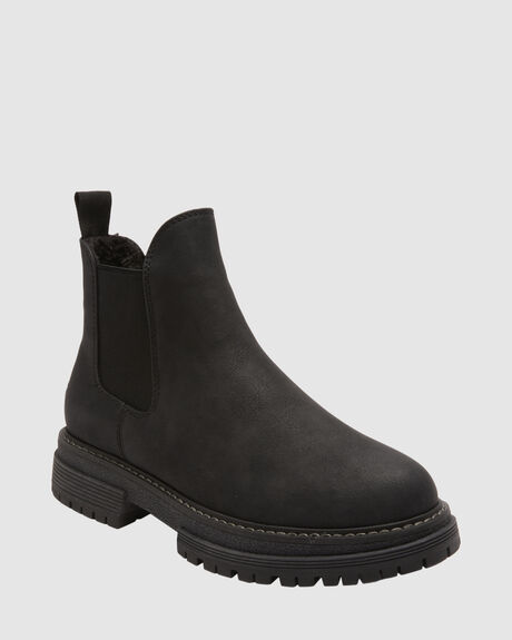 BLACK WOMENS FOOTWEAR ROXY BOOTS - ARJB700754-BLK