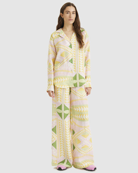 LETTUCE GREEN WOMENS CLOTHING SUMMERY COPENHAGEN SHIRTS - S3023-593