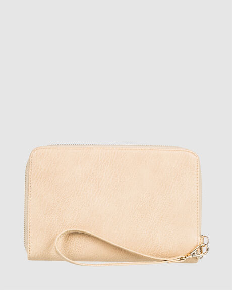 BEIGE WOMENS ACCESSORIES ROXY PURSES + WALLETS - ERJAA04147-TGB0