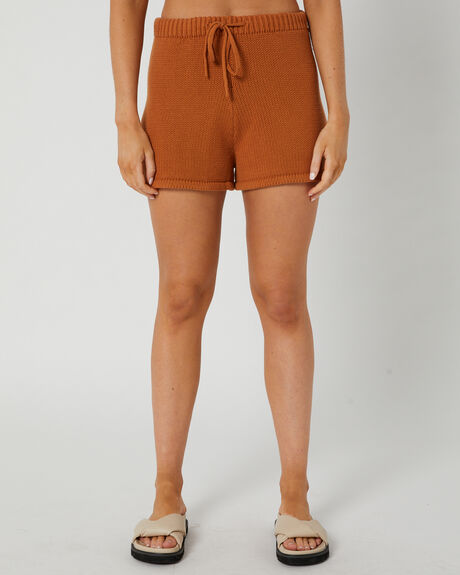 RUST WOMENS CLOTHING SWELL SHORTS - SWWW23161RST