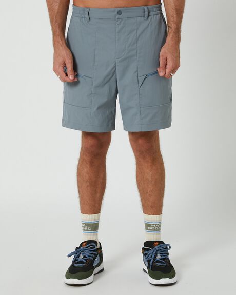 BLUE MENS CLOTHING NATIONAL GEOGRAPHIC SHORTS - N232MHP240414071
