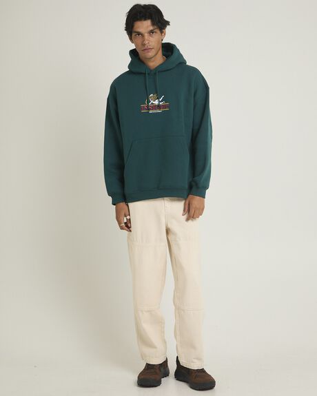 GREEN MENS CLOTHING INSIGHT HOODIES - INMW25856-GRN-S