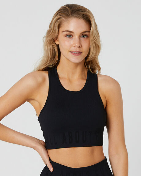 BLACK WOMENS ACTIVEWEAR ALL ABOUT EVE TOPS - 6493245BLK