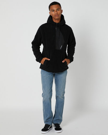BLACK MENS CLOTHING VOLCOM HOODIES - A4832200BLK