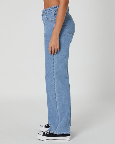MID BLUE WOMENS CLOTHING ABRAND JEANS - A42J16-3130