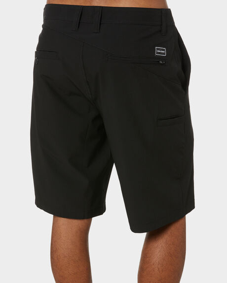 BLACK MENS CLOTHING VOLCOM SHORTS - A3201908BLKK