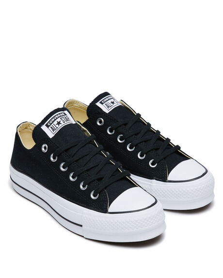 Converse Womens Chuck Taylor All Star Lift Ox Shoe - Black Garnet ...