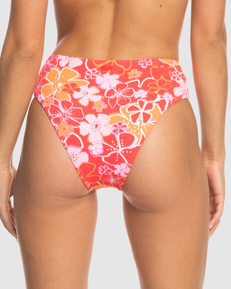 BITTERSWEET FLOWERS WOMENS SWIMWEAR ROXY BIKINI BOTTOMS - ERJX404762-RNE6