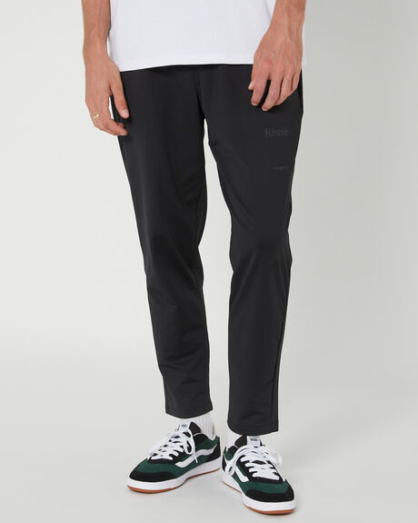 BLACK MENS CLOTHING RIVVIA PROJECTS PANTS - RFL-22408BLK