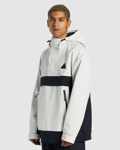 SILVER BIRCH SNOW MENS DC SHOES SNOW JACKET - ADYTJ03070-WEJ0