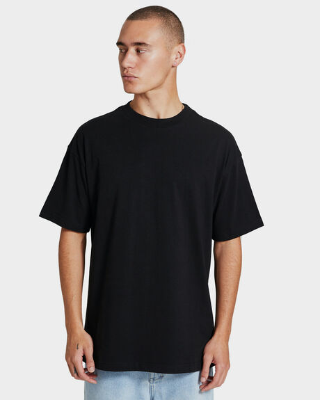 BLACK MENS CLOTHING GENERAL PANTS CO. BASICS T-SHIRTS + SINGLETS - 37402800023
