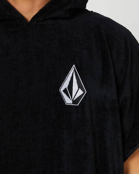 BLACK MENS ACCESSORIES VOLCOM TOWELS - D6722270BLK