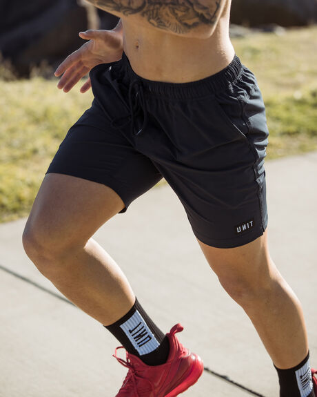 NAVY MENS CLOTHING UNIT SHORTS - 229117002-NAVY