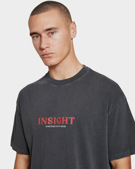BLACK MENS CLOTHING INSIGHT GRAPHIC TEES - 5000004801BLK