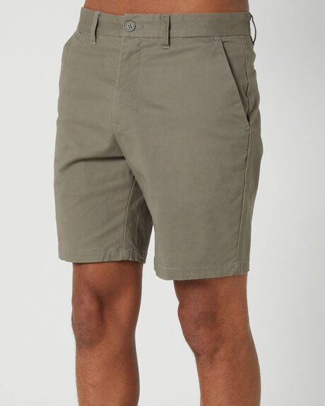 Swell Dandy Mens Chino Short - Military | SurfStitch