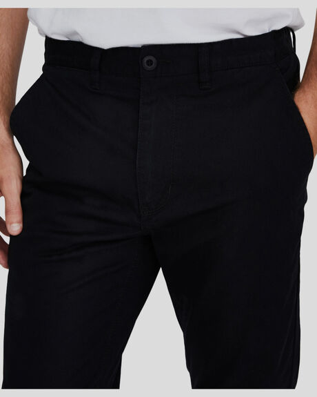 BLACK MENS CLOTHING ARVUST PANTS - 16361200036