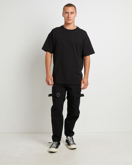 BLACK MENS CLOTHING STANDARD JEAN CO PANTS - 1000106419-BLK-28