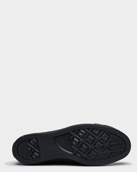 BLACK MONOCHROME MENS FOOTWEAR CONVERSE SNEAKERS - 15039BLKMO 