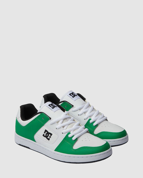 GREEN WHITE YELLOW MENS FOOTWEAR DC SHOES SNEAKERS - ADYS100765-XGWY