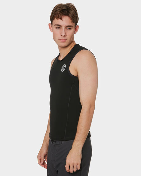 BLACK SURF MENS RIP CURL VESTS - WVEYCM0090