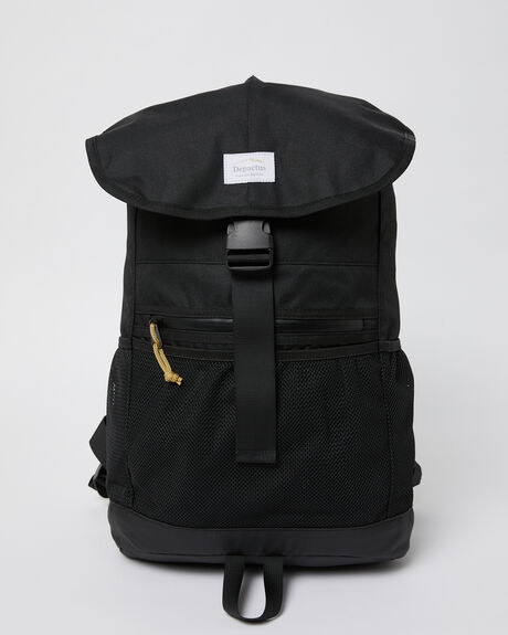 BLACK MENS ACCESSORIES DEPACTUS BACKPACKS + BAGS - DEMS23263BLK