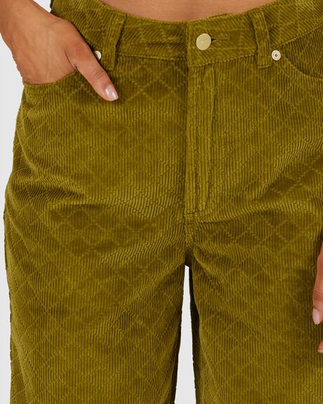 MONSTERA WOMENS CLOTHING RVCA PANTS - UVJNP00128-GQL0
